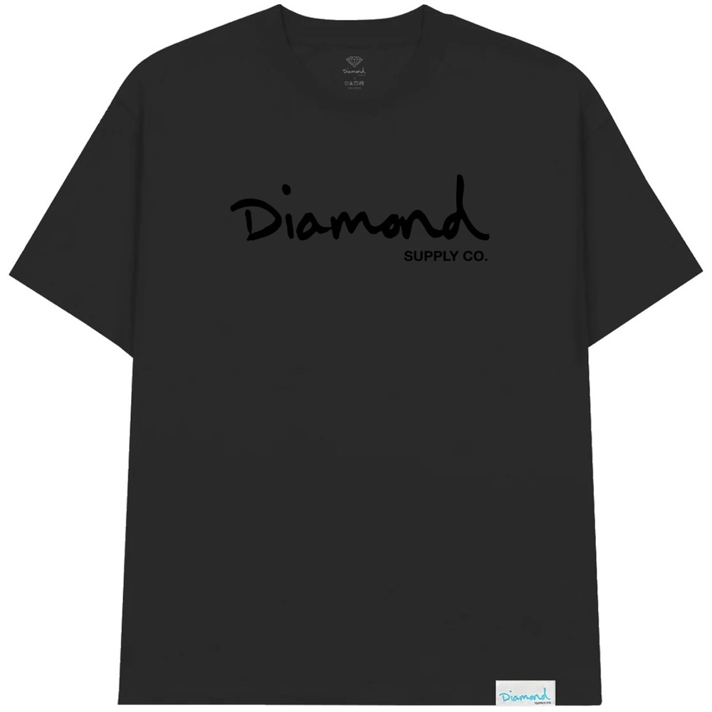 Diamond Supply Co. Black OG Script T-Shirt